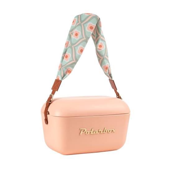 Pasek tekstylny Polarbox Classic wzór Retro Gold (Brązowy)